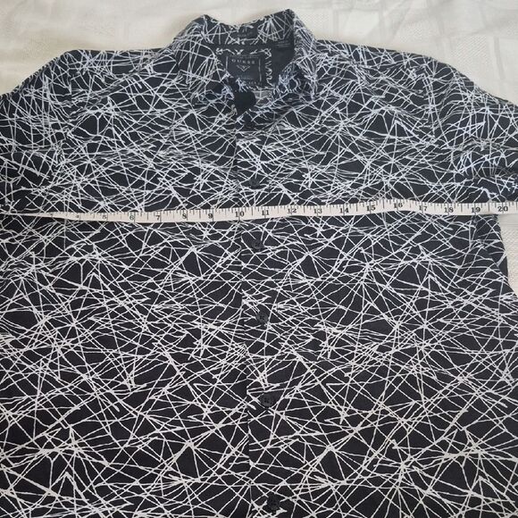 Guess Monochrome Patterned Shirt - Picture 11 of 16